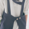 Adjustable Daily Linen Apron For Women
