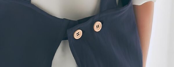 Adjustable Daily Linen Apron For Women