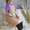 Waterproof Untied Velcro Apron For Women