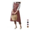 Japanese Cross Back Pinafore Linen Apron