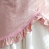 Women Cotton Ruffle Split Half Apron
