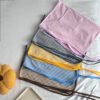 Cozy Stripe Half Apron For Women