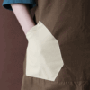 Modern Polygonal Color Block Pockets Canvas Apron