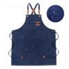 Waterproof Canvas Cross-Back Apron