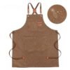 Waterproof Canvas Cross-Back Apron