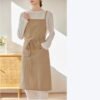Waterproof Anti-Static Crossback Apron For Women