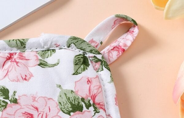 Floral Oven Mitts & Pan Mats Set