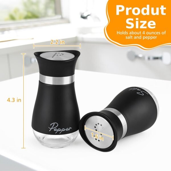 Salt and Pepper Seasoning Shakers Set