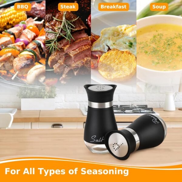 Salt and Pepper Seasoning Shakers Set