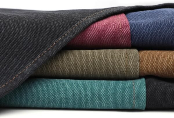 Canvas Crossback Artisan Apron With Contrast Pockets